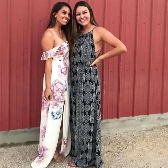 ★THE NORTH FACE★W'S ANYTIME MAXI DRESS★ Flynn Skye | Dresses | Black W White Pattern Maxi Dress Deep